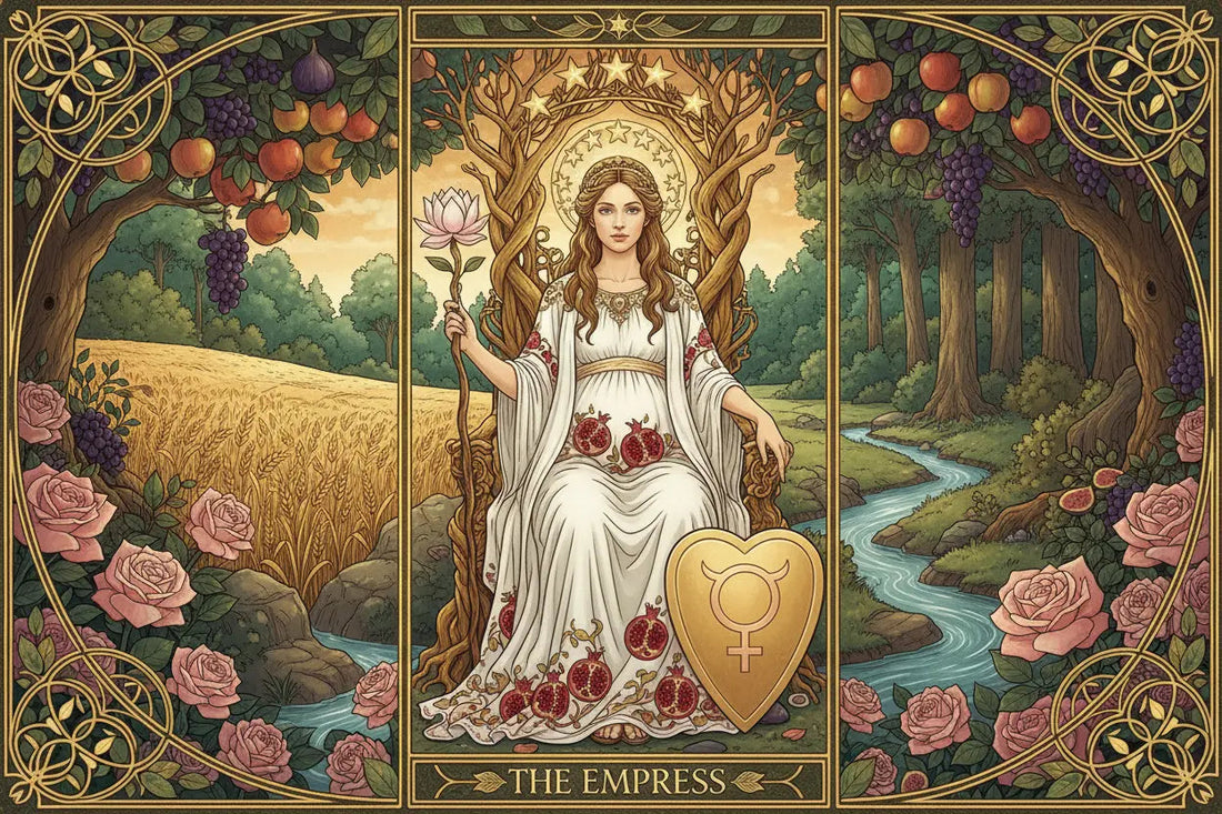 The Empress Tarot Card: Abundance, Nurturing & Creativity - Nicole's ritual universe