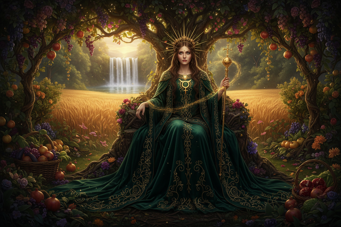 The Empress Tarot Card: Complete Guide to Meaning & Symbolism - Nicole's ritual universe