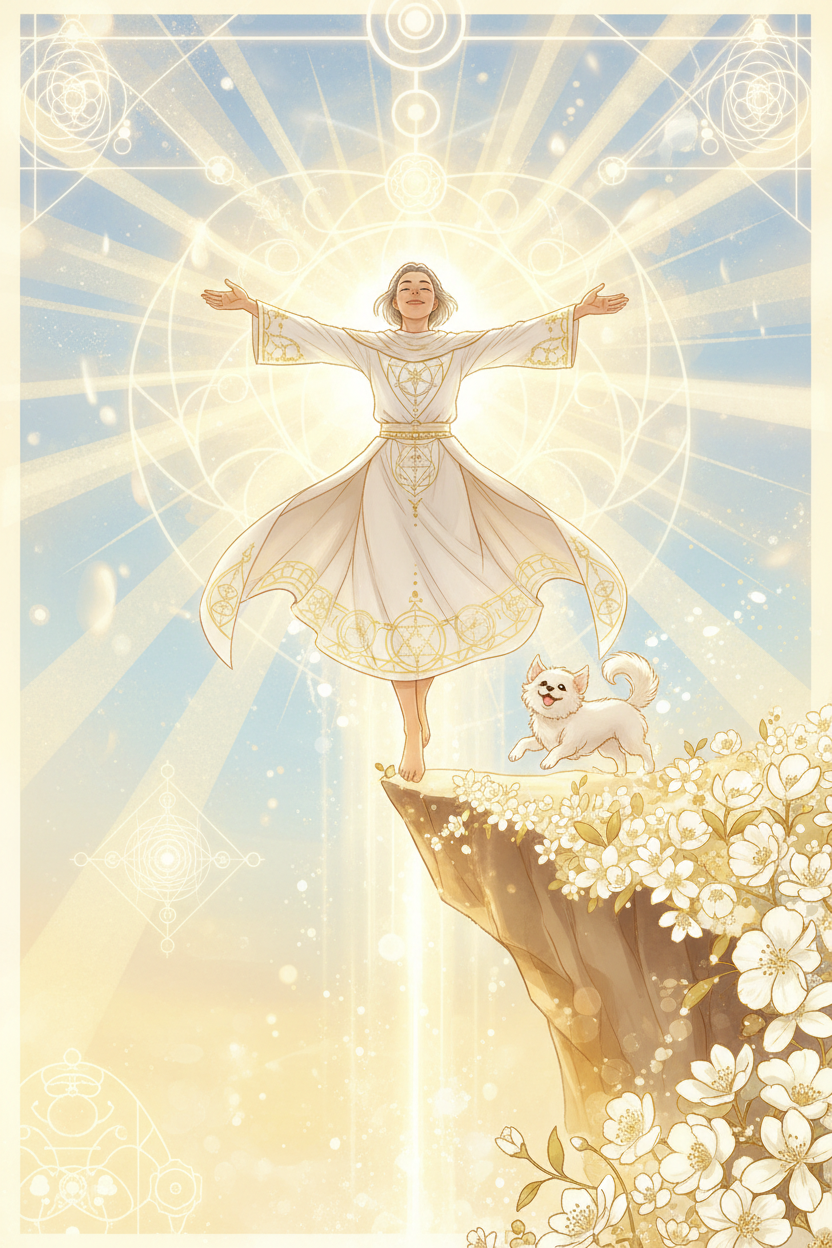 The Fool (Light Path): Tarot Card Meaning, Ritual & Meditation Nicole's ritual universe