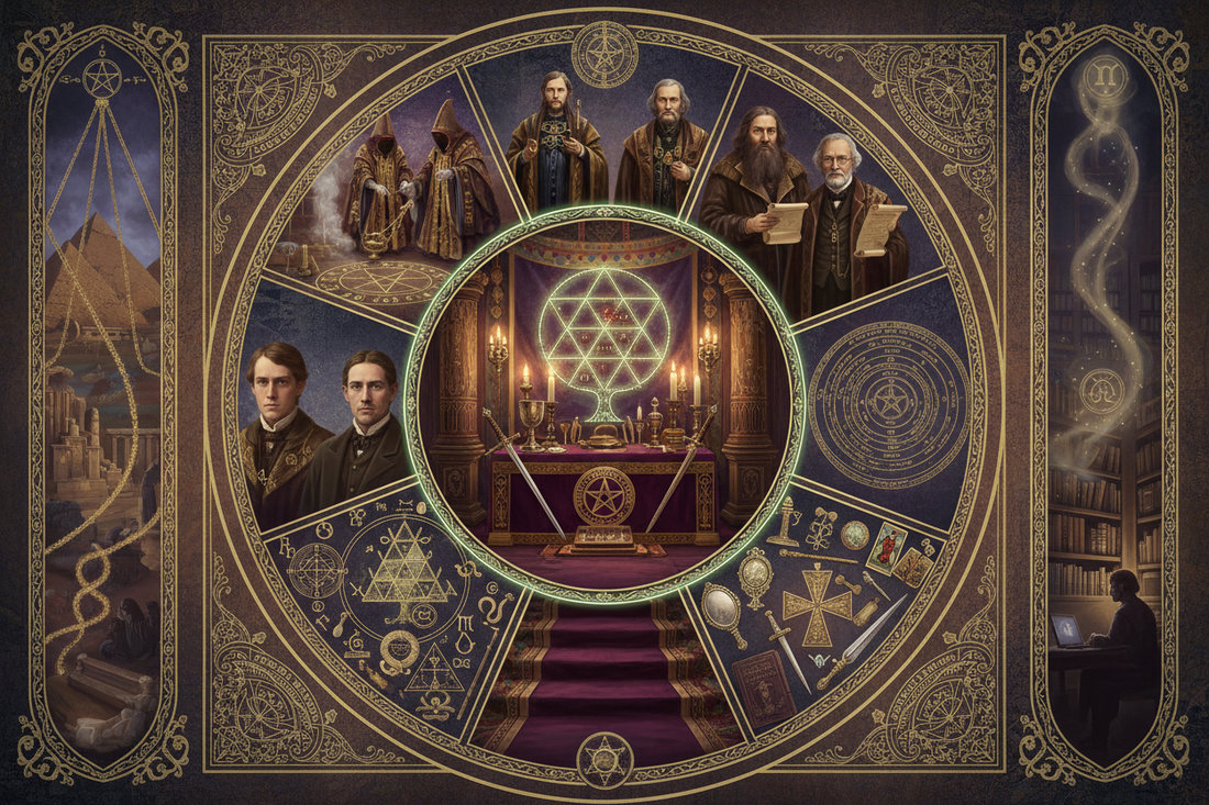 The Golden Dawn: How Victorian Occultists Reconstructed Ancient Mysteries