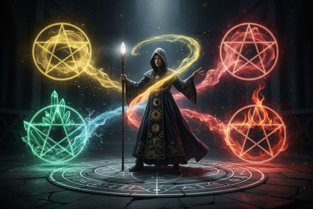 The Greater Ritual of the Pentagram: Advanced Elemental Work - Nicole's ritual universe