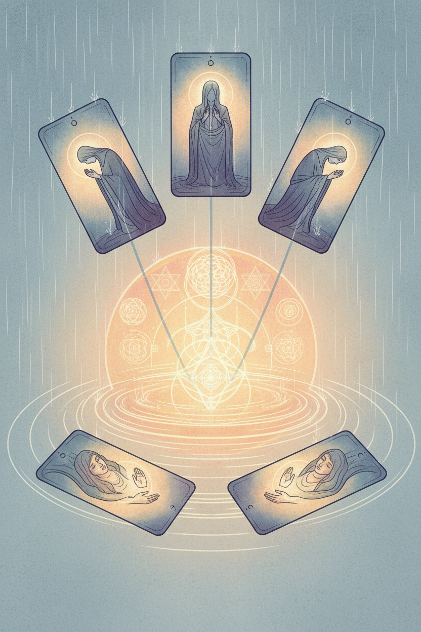 The Grief & Loss Spread: Honoring What Has Gone Nicole's ritual universe