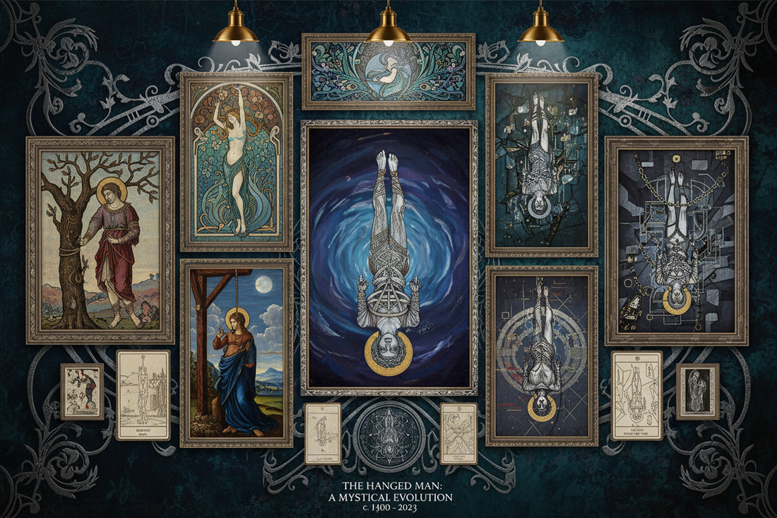 The Hanged Man Tarot Art History: Symbolism Across Decks - Nicole's ritual universe
