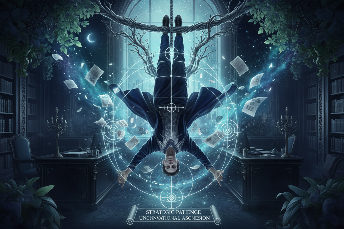 The Hanged Man Tarot in Career Readings: Navigating Uncertainty - Nicole's ritual universe
