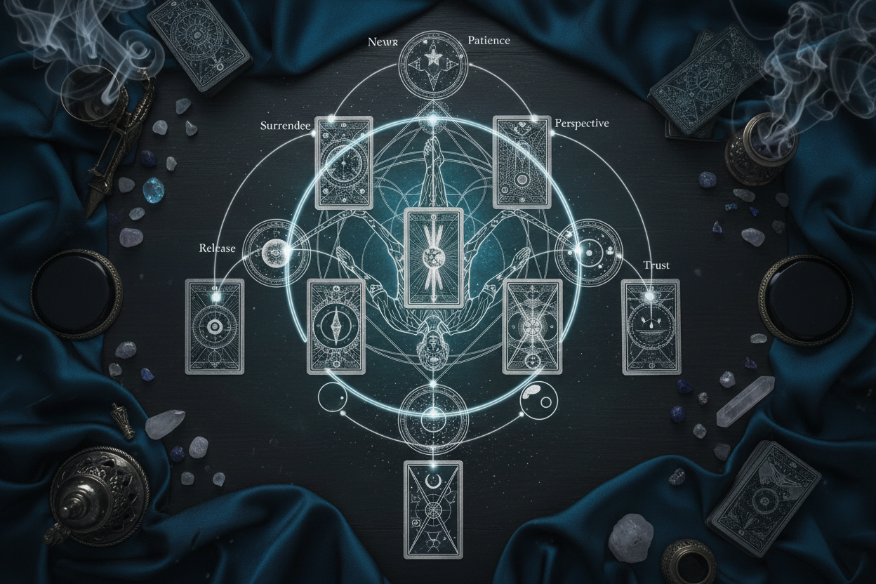 Dead Man Many Layout The Hanged Man Tarot Spread: 5 Custom Layouts for Surrender & Patience ...