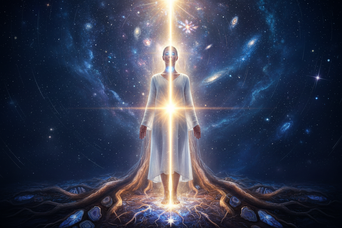 The Hara Line: Vertical Power Current & Intentionality