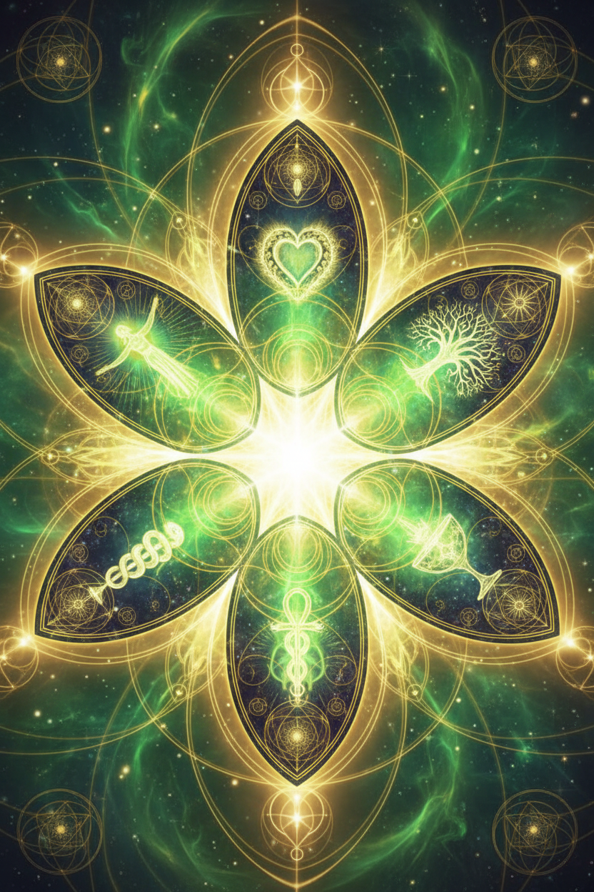 The Health Joy Spread: Body as Temple of Light Nicole's ritual universe