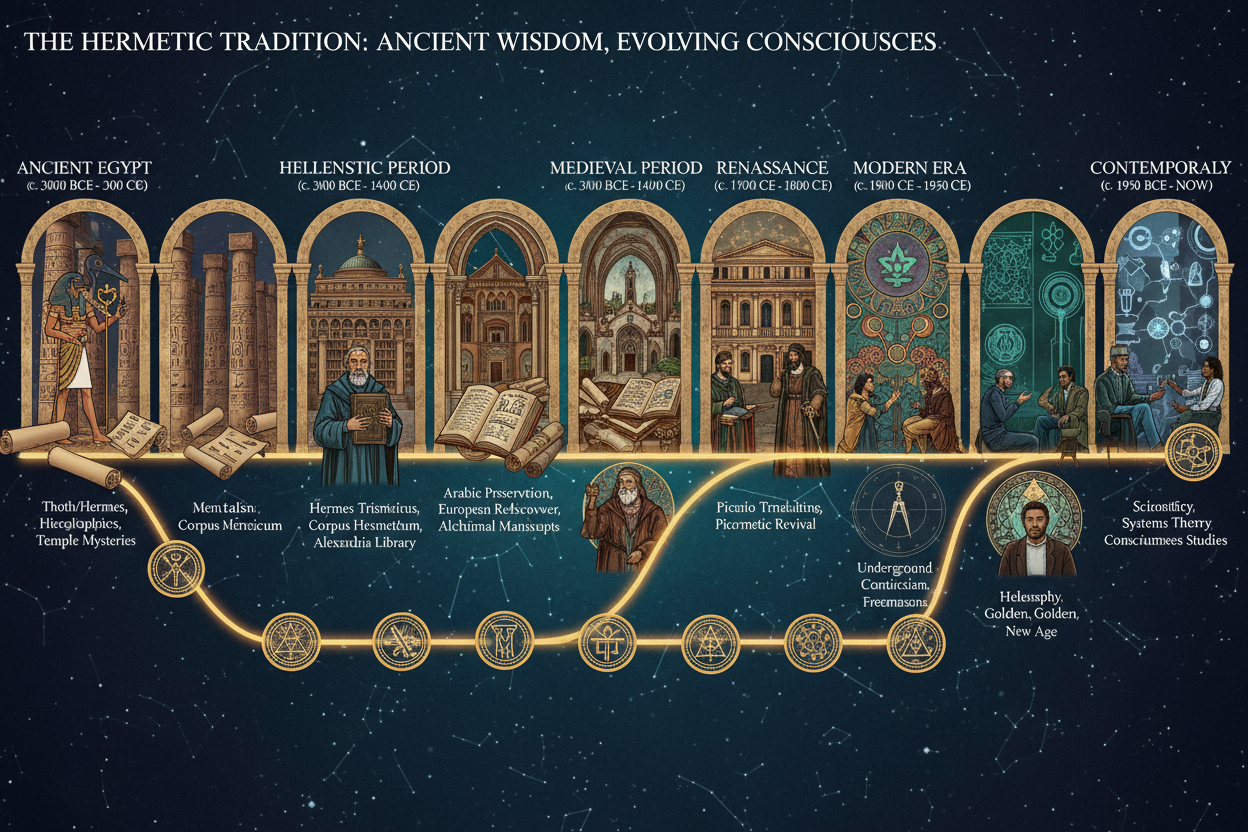 The Hermetic Tradition Through History: From Ancient Egypt to ...