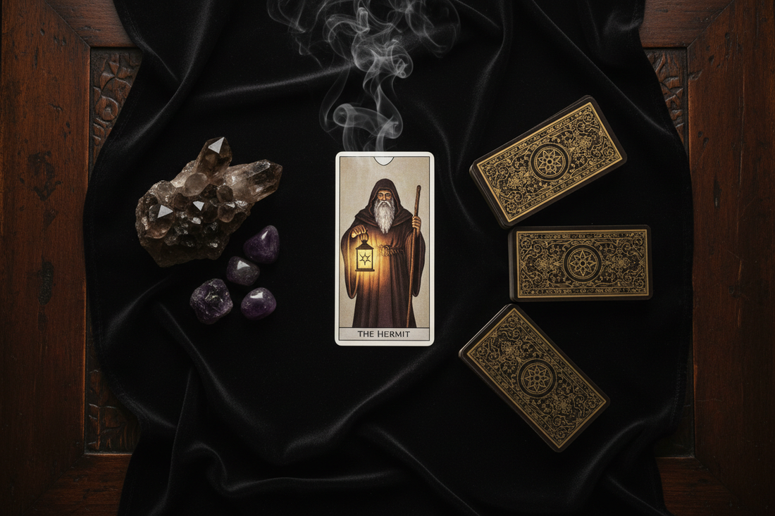 The Hermit Card as a Life Phase: Tarot Spreads for Solitude and Inner Work