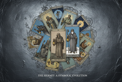The Hermit Tarot Art History: Symbolism Across Decks
