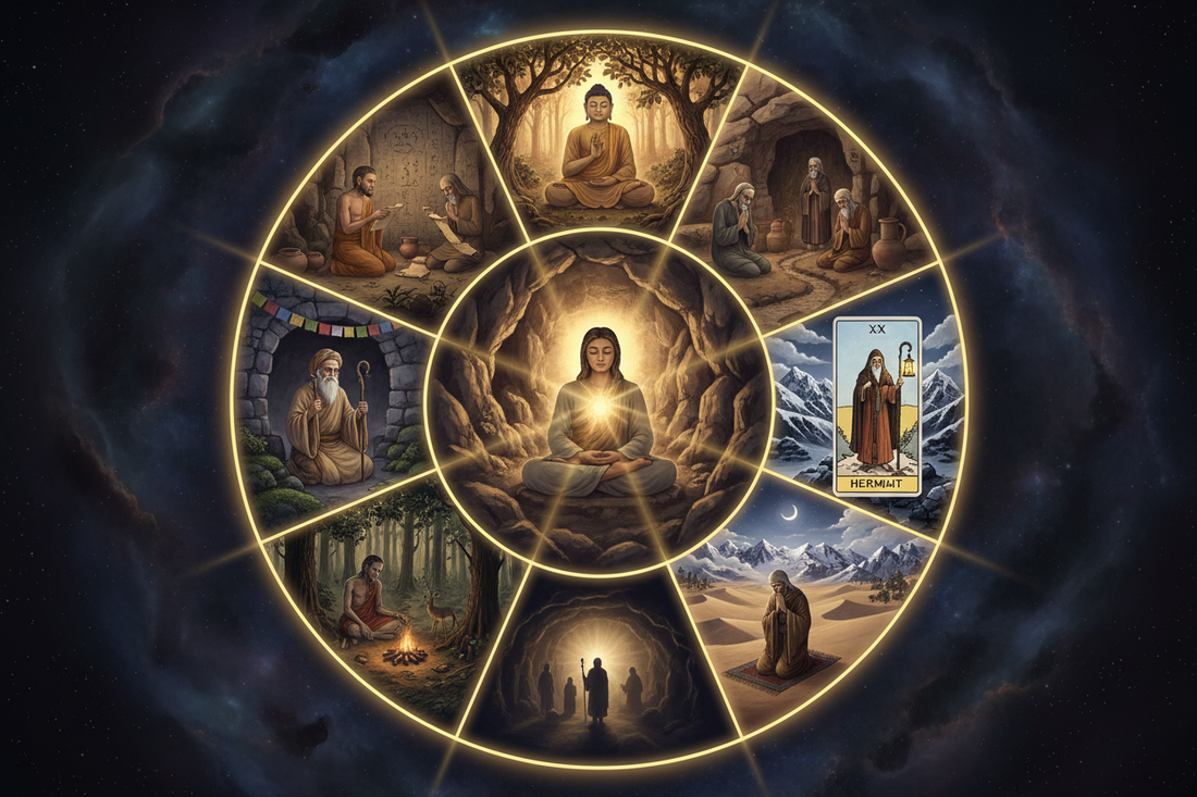 The Hermit's Cave: Solitude and Enlightenment from Buddha to Desert Fathers - Nicole's ritual universe
