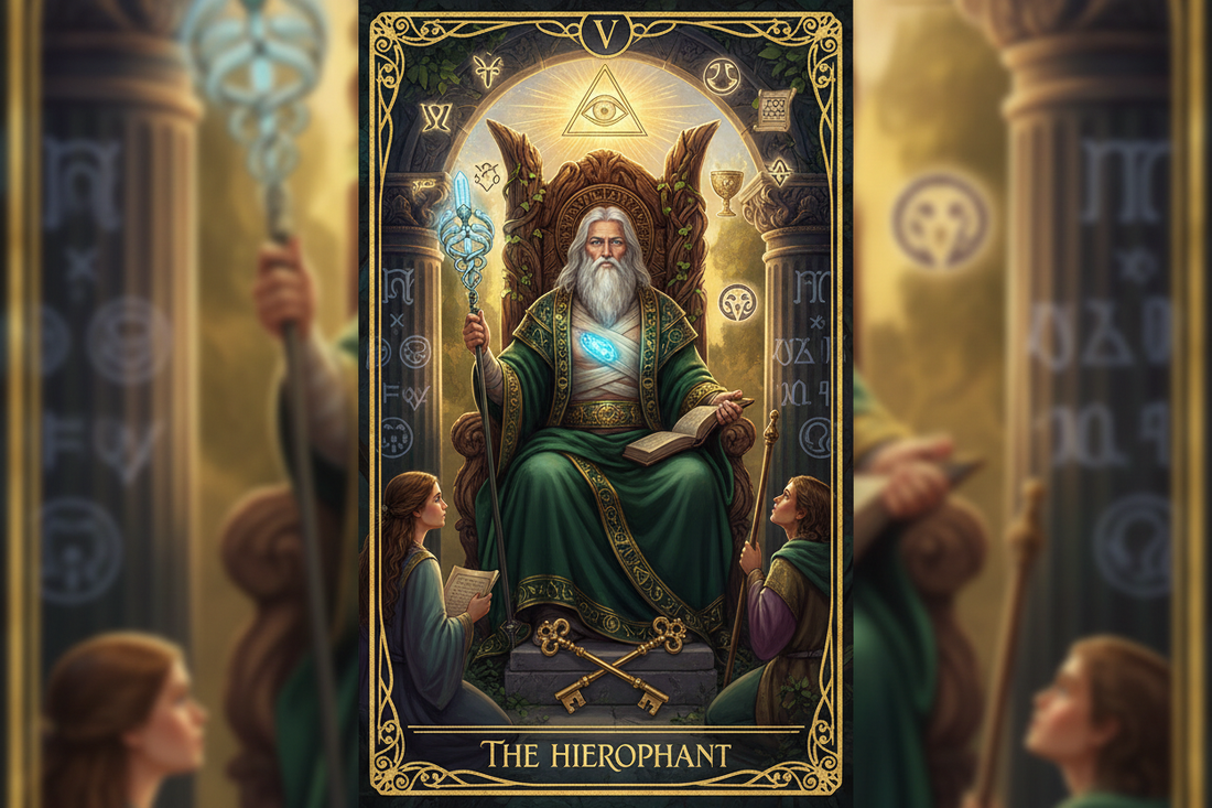 The Hierophant as Chiron: The Wounded Teacher - Nicole's ritual universe