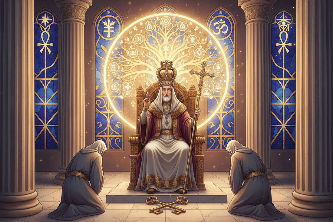 The Hierophant as Inner Teacher and Tradition - Nicole's ritual universe