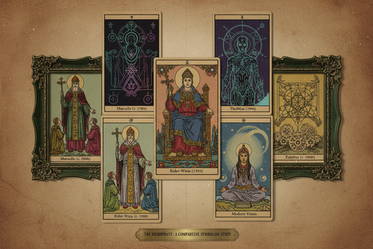 The Hierophant Tarot Art History: Symbolism Across Decks