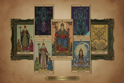 The Hierophant Tarot Art History: Symbolism Across Decks