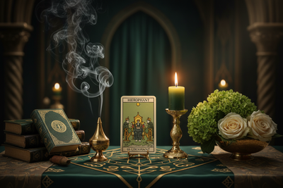 The Hierophant Tarot Ritual: Honoring Sacred Tradition