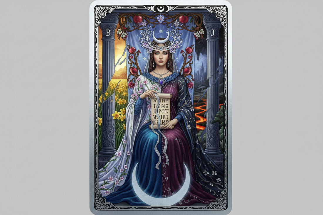 The High Priestess as Persephone: Keeper of Mysteries - Nicole's ritual universe