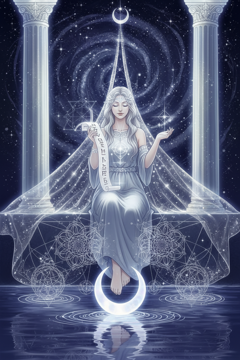 The High Priestess (Light Path): Tarot Card Meaning, Ritual & Meditation Nicole's ritual universe