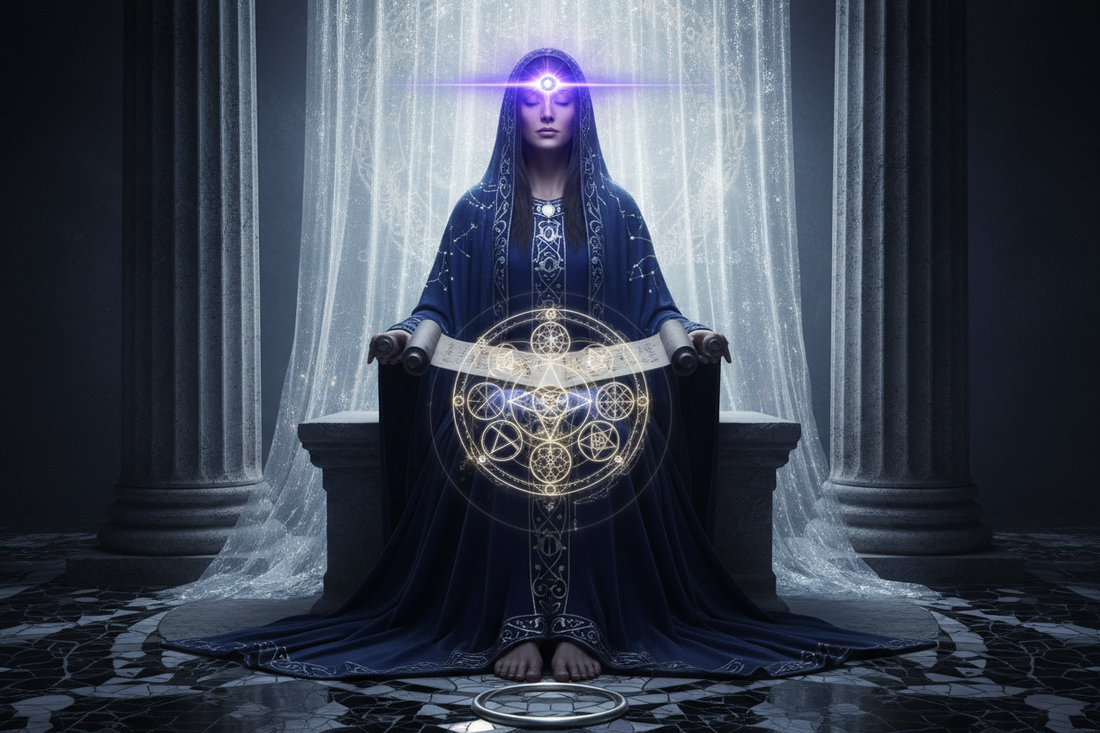 The High Priestess, The Moon & the Third Eye Chakra: Intuition Across Systems
