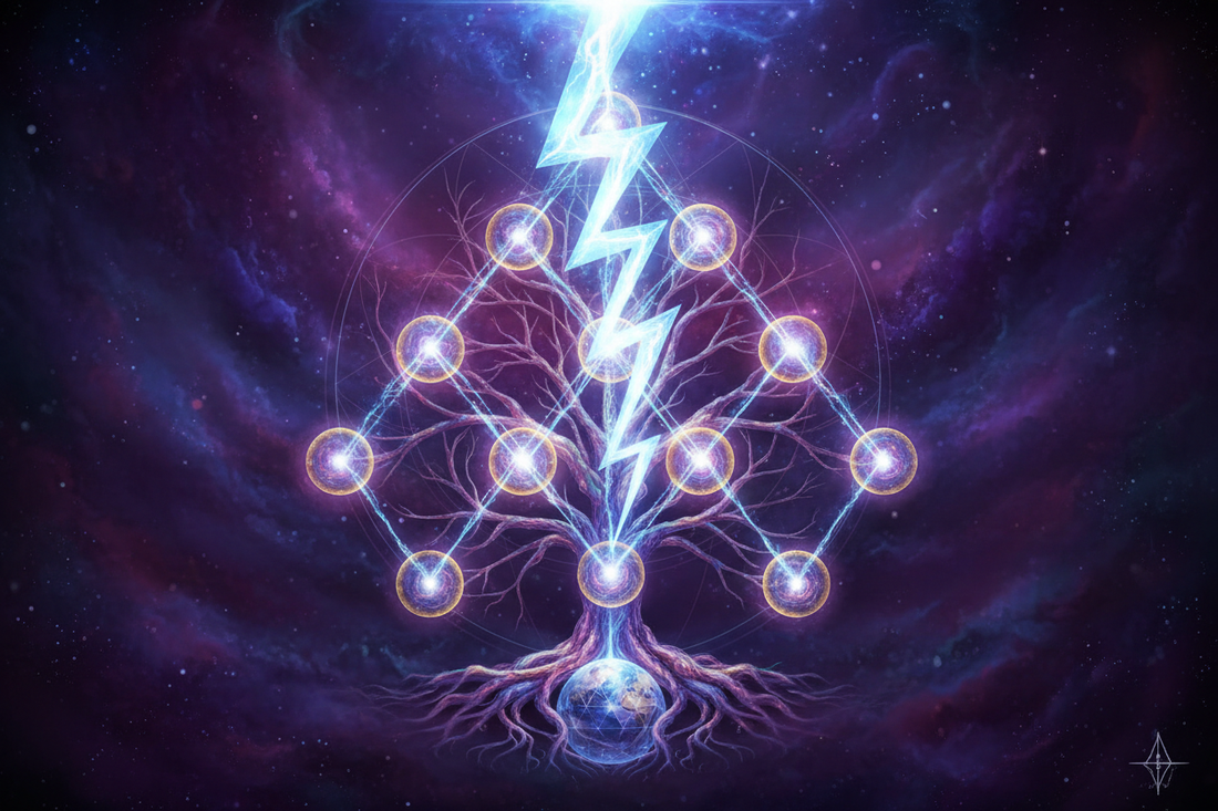 The Lightning Flash: Creation's Descent from Keter to Malkuth - Nicole's ritual universe