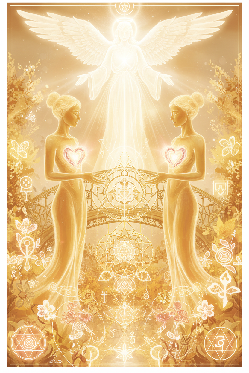 The Lovers (Light Path): Tarot Card Meaning, Ritual & Meditation Nicole's ritual universe