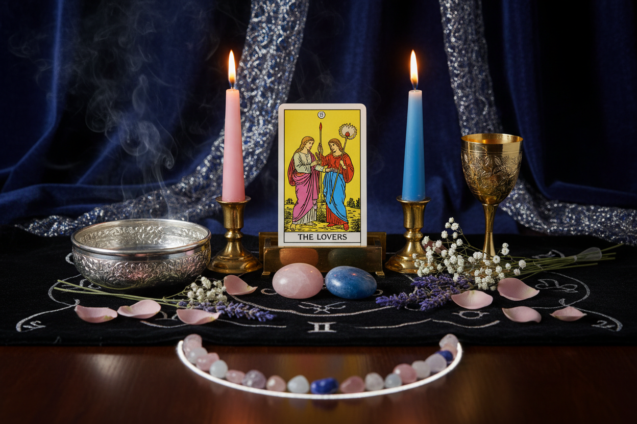 The Lovers Tarot Ritual: Sacred Choice Ceremony | Complete Guide for ...