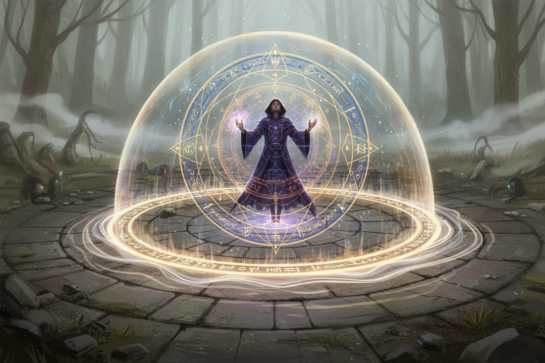 The Magical Circle as a Boundary of Consciousness