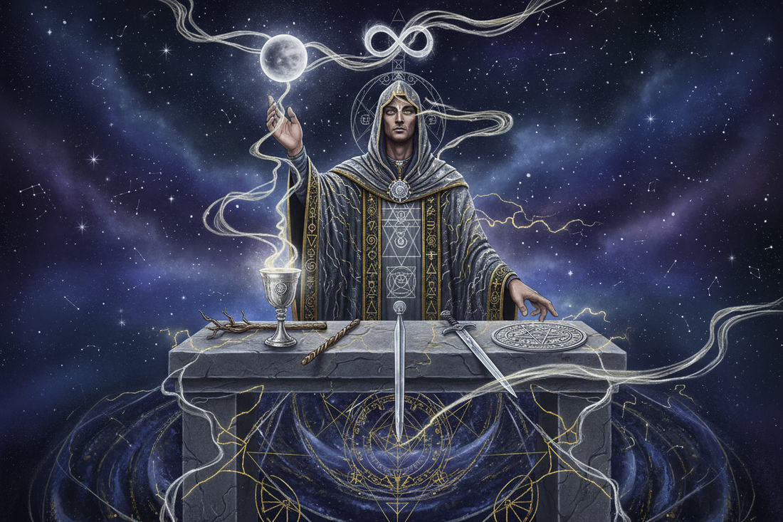 The Magician + Mercury Energy: Focused Will Practice