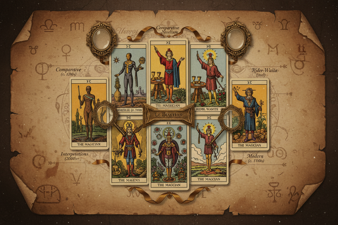 The Magician Tarot Art History: Symbolism Across Decks - Nicole's ritual universe
