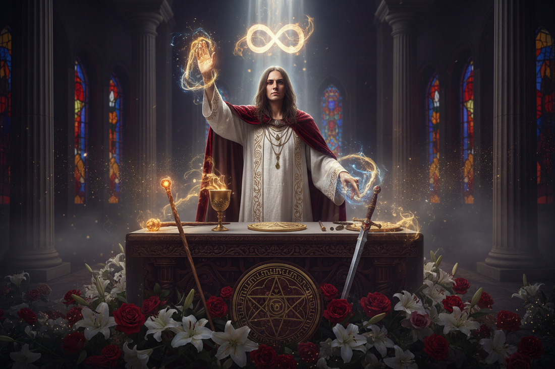 The Magician Tarot Card: Complete Guide to Meaning & Symbolism - Nicole's ritual universe