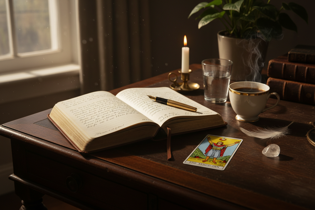 The Magician Tarot Journal Prompts: 30 Days of Mastery - Nicole's ritual universe