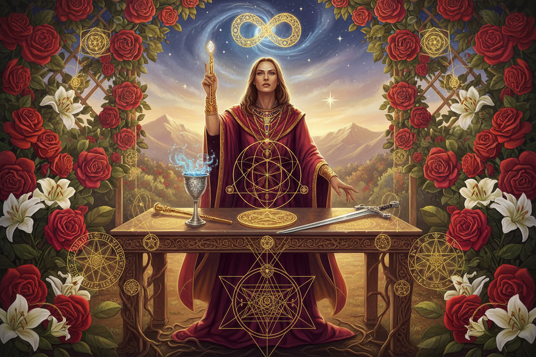 The Magician Tarot Meaning: Upright & Reversed Complete Guide