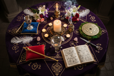 The Magician's Altar: Tools, Setup & Consecration