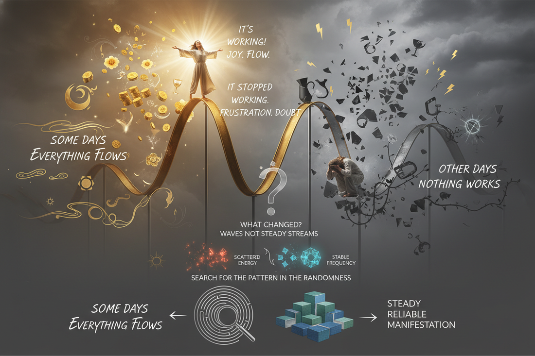 The Manifestation Rollercoaster: Stabilizing Inconsistent Results - Nicole's ritual universe