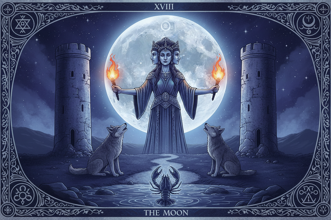The Moon as Hecate: Illusion, Intuition & the Crossroads