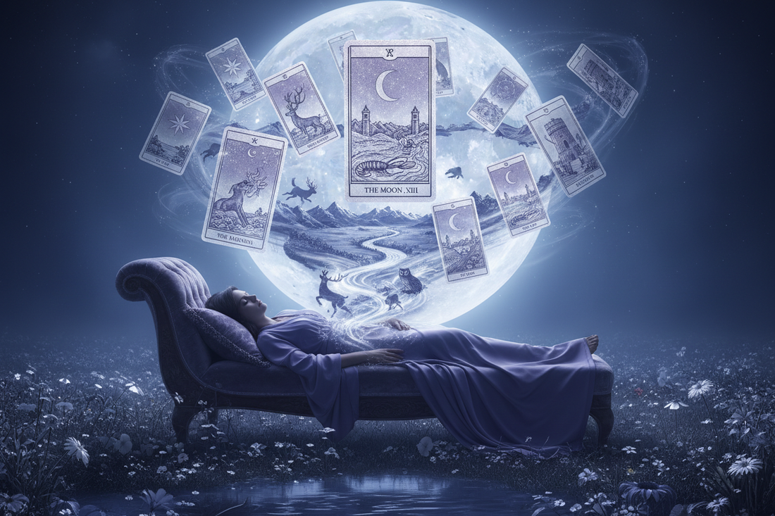 The Moon + Dreams: Using Tarot for Dream Interpretation