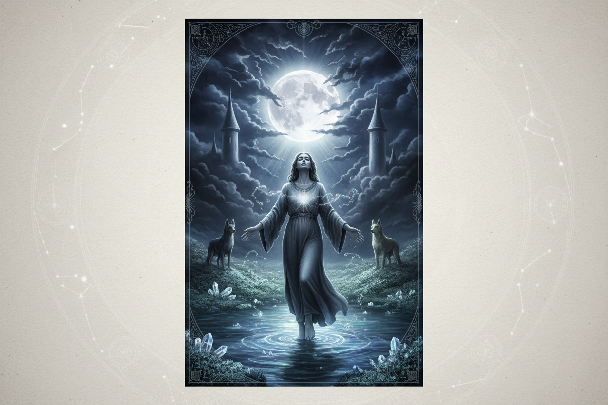 The Moon Reversed Tarot: Confusion Clearing & Truth Emerging – Nicole's ...