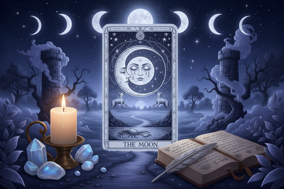 Feeling Lost? The Moon Tarot Card Has Answers