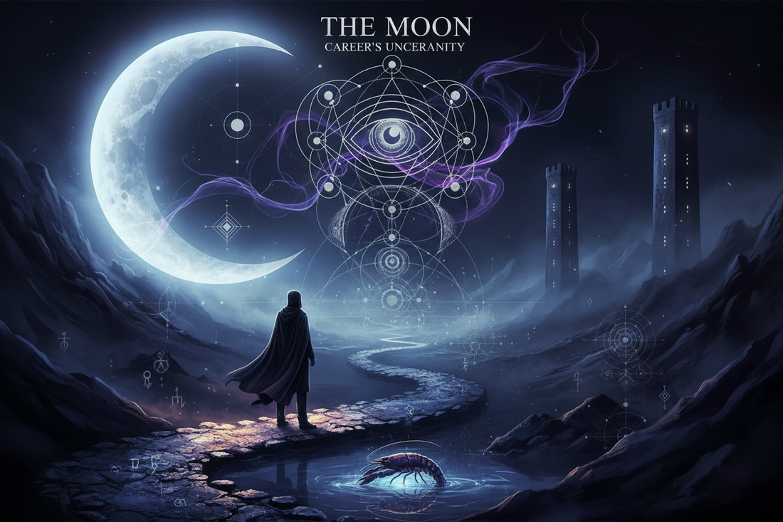 The Moon Tarot in Career Readings: Navigating Uncertainty - Nicole's ritual universe