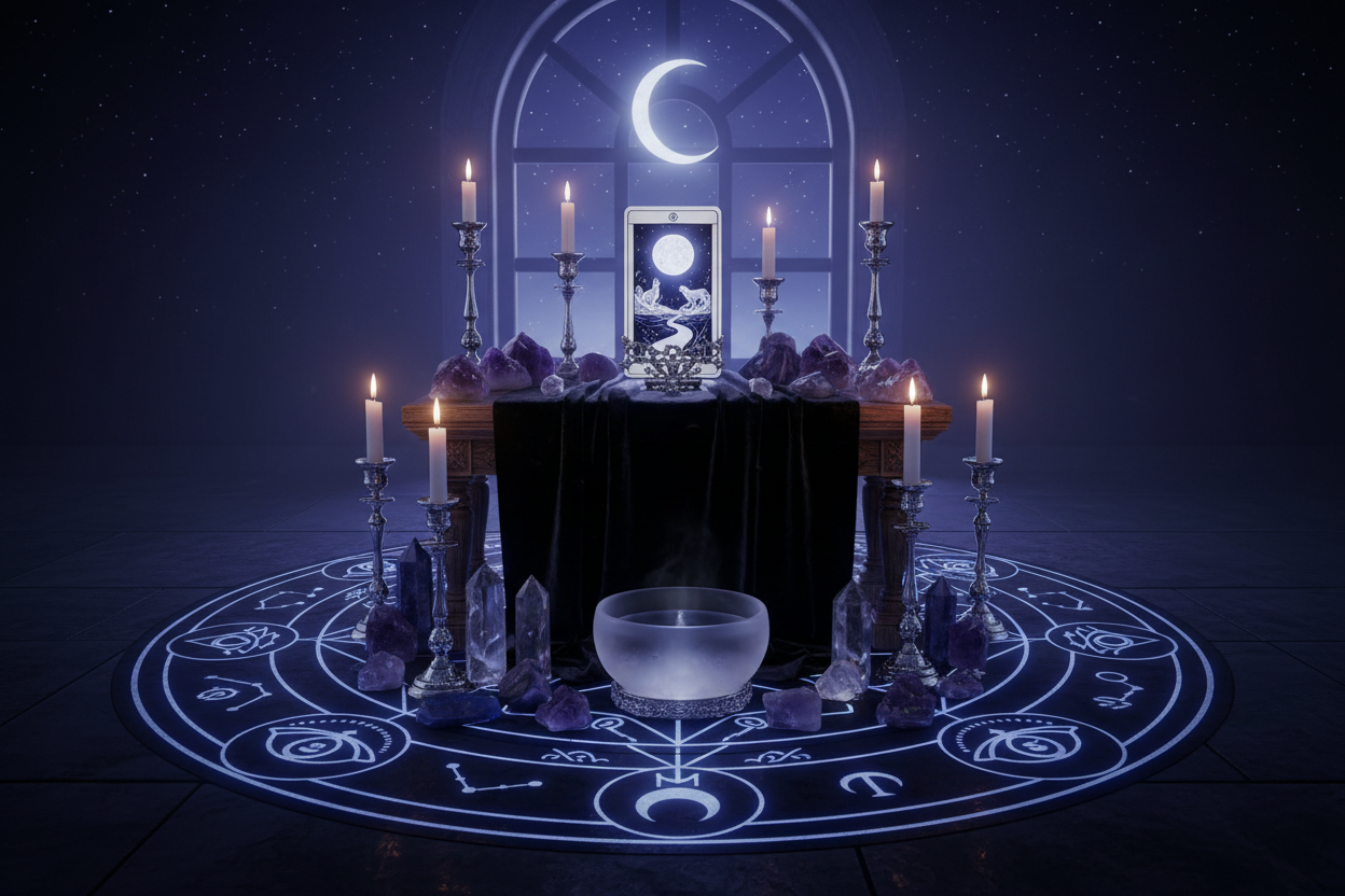 The Moon Tarot Ritual: New Moon Manifestation Through Intuition ...