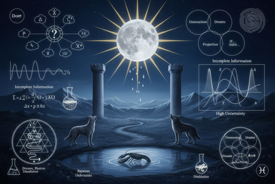 The Moon (XVIII): Illusion & Uncertainty