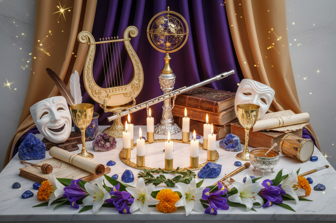Working with The Muses: Complete Guide to the Goddesses of Inspiration - Nicole's ritual universe