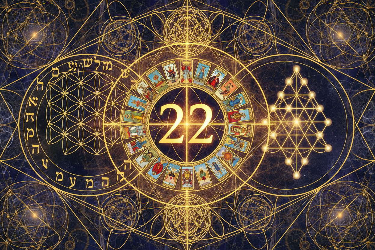 The Number 22: Tarot, Hebrew Letters, and the Mathematics of Spiritual ...