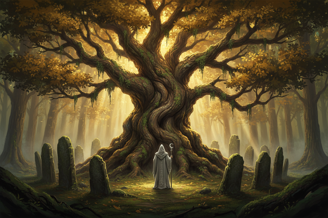 The Oak and the Druids — Why Celtic Sacred Trees Are Different from Norse Ones