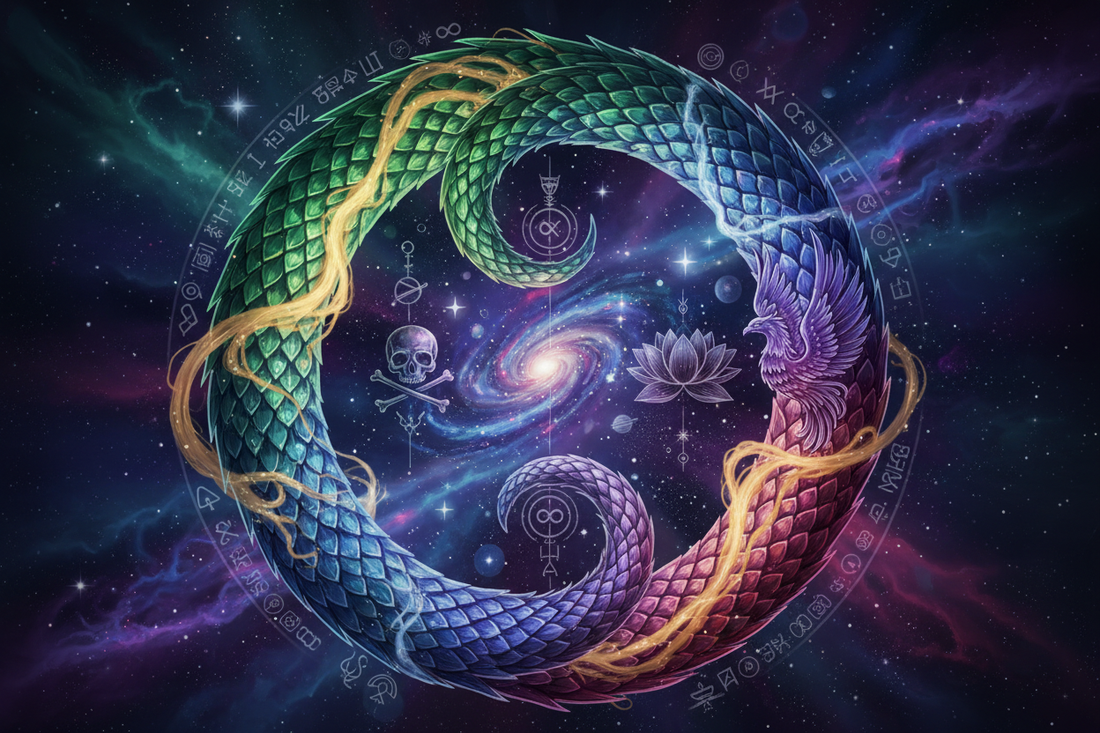 The Ouroboros: Cycles of Death, Rebirth & Eternal Return - Nicole's ritual universe