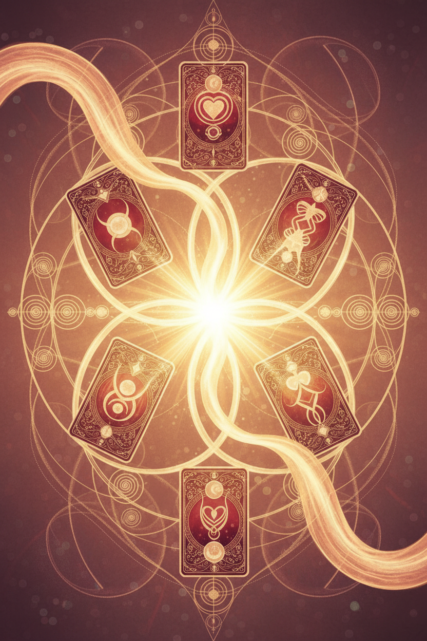 The Relationship Joy Spread: Love as Light Path Nicole's ritual universe