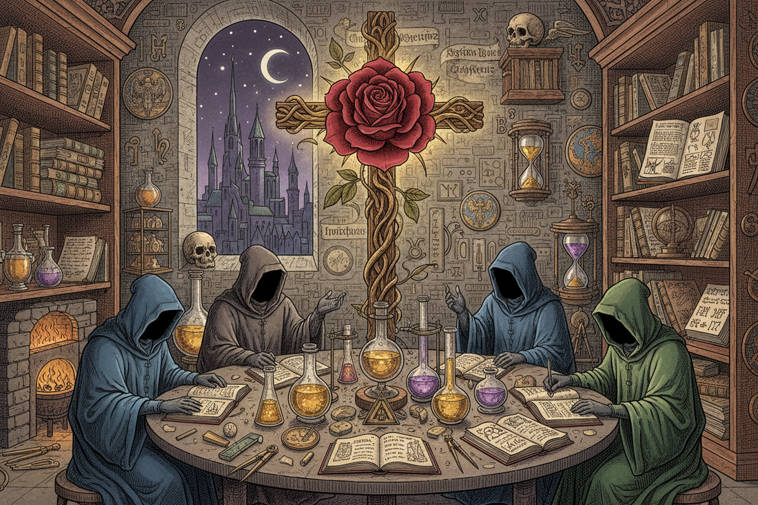 The Rosicrucians: The Invisible College of Alchemists - Nicole's ritual universe