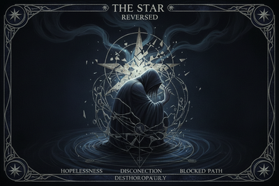 The Star Reversed: Shadow Side & Blocked Intuition