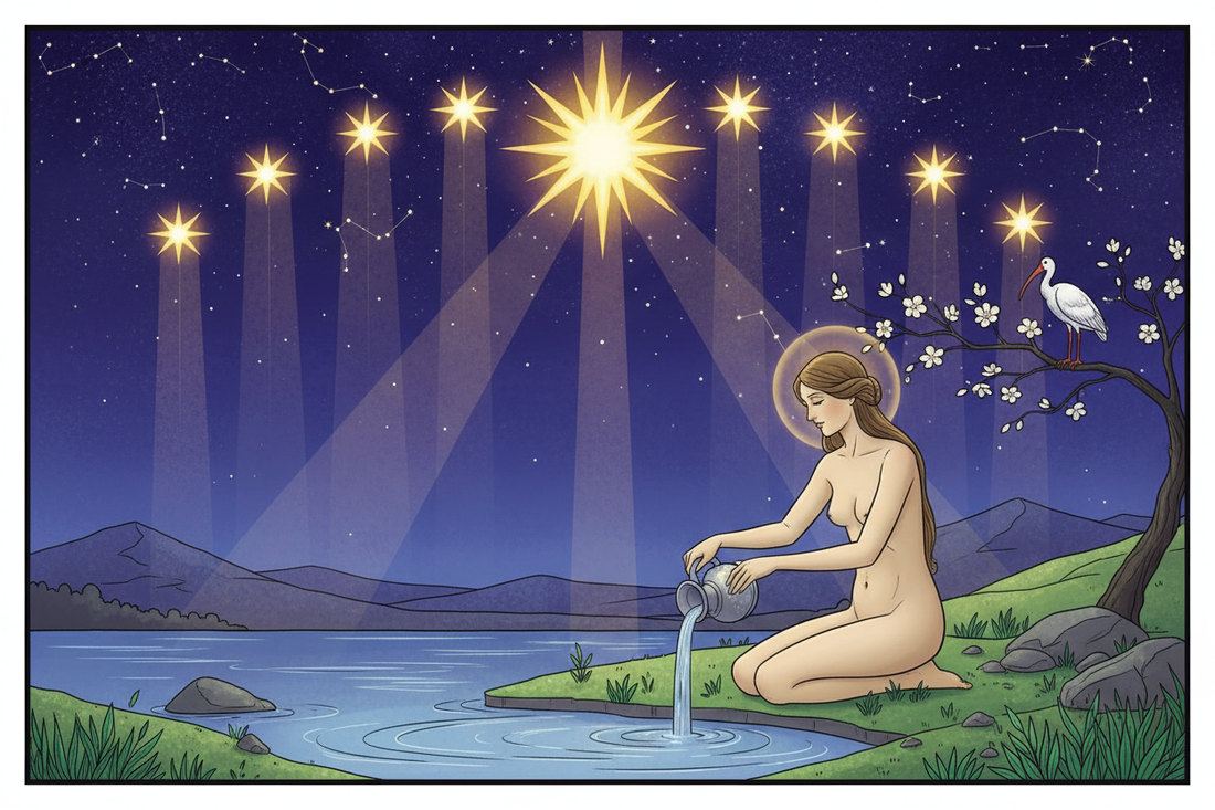 The Star Tarot Card: Hope, Healing & Inspiration