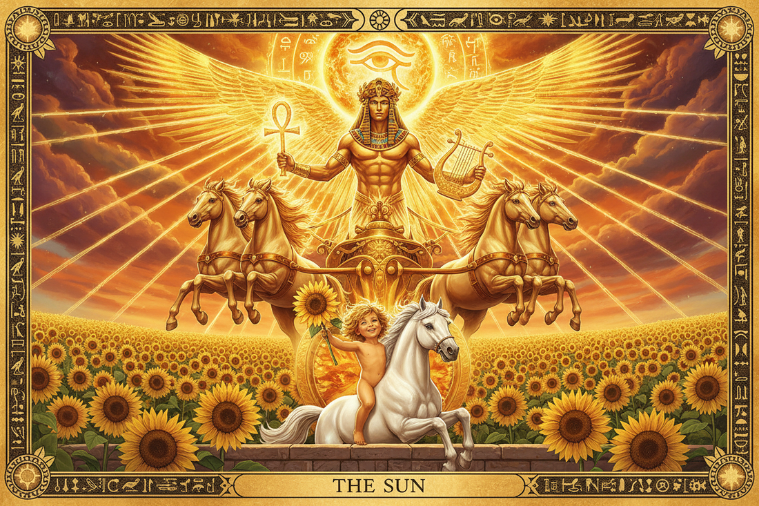 The Sun as Ra/Apollo: Clarity, Joy & Conscious Awareness